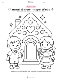 Xem trước tài liệu in sẵn Hansel và Gretel - Truyện cổ Đức