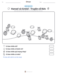 Xem trước tài liệu in sẵn Hansel và Gretel - Truyện cổ Đức