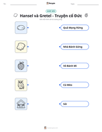 Xem trước tài liệu in sẵn Hansel và Gretel - Truyện cổ Đức