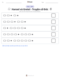 Xem trước tài liệu in sẵn Hansel và Gretel - Truyện cổ Đức