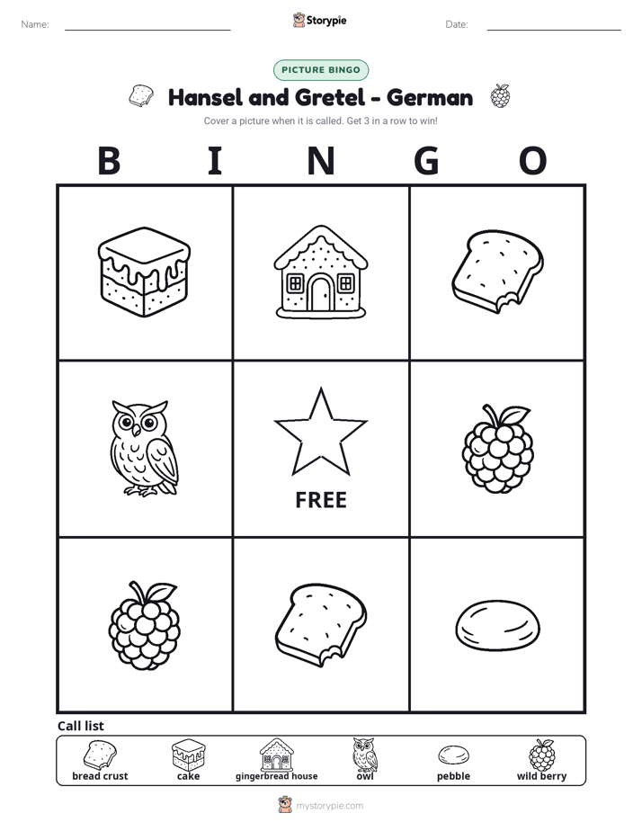 Picture Bingo