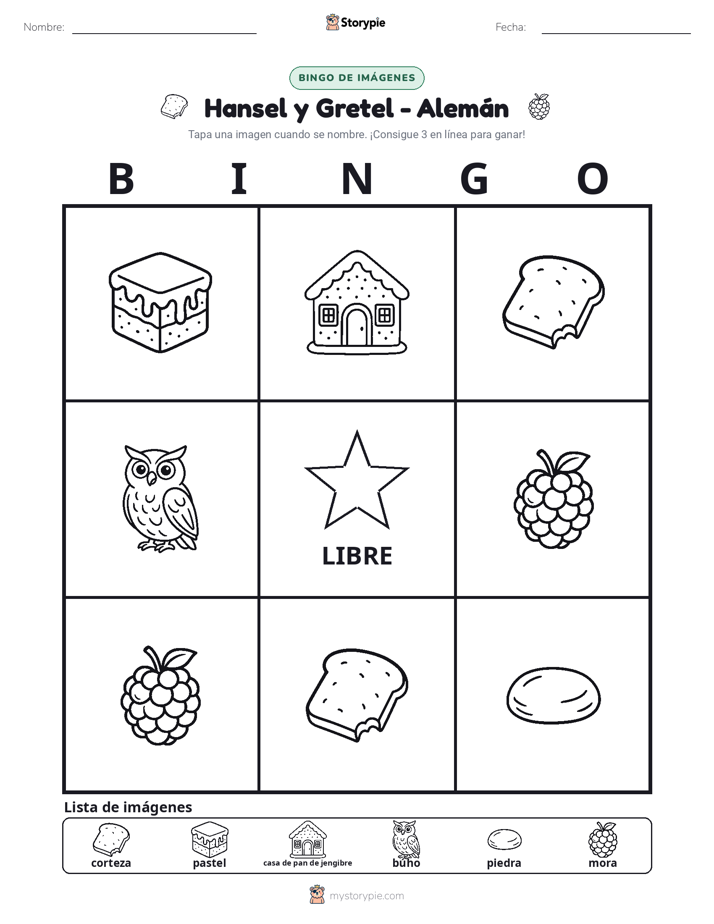 Bingo de Imágenes
