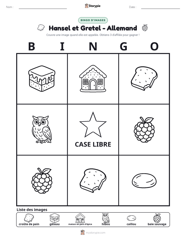 Bingo d'Images