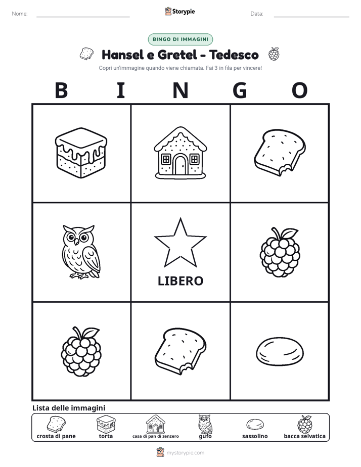 Bingo delle Immagini
