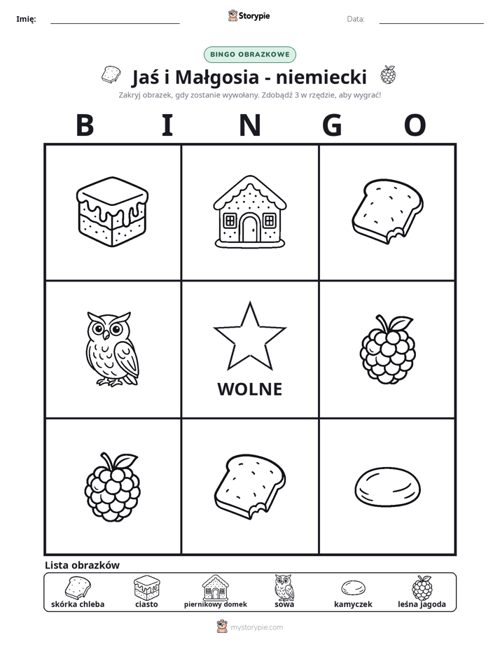 Bingo obrazkowe