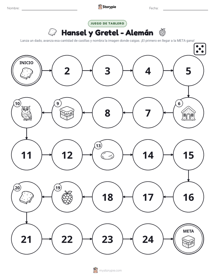Juego de Rueda y Avanza