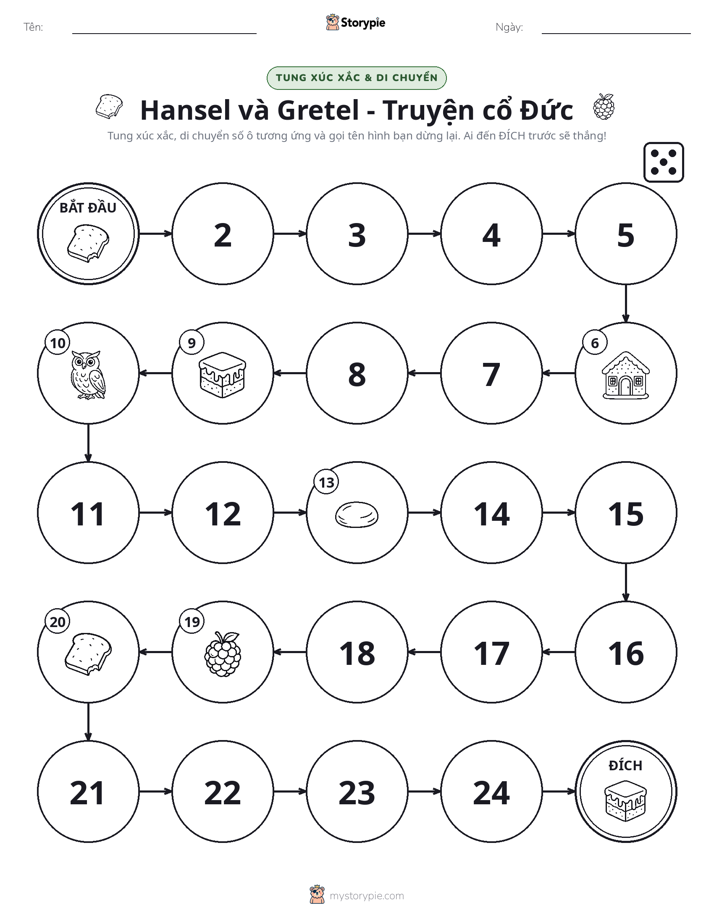 Trò Chơi Cuộn & Di Chuyển