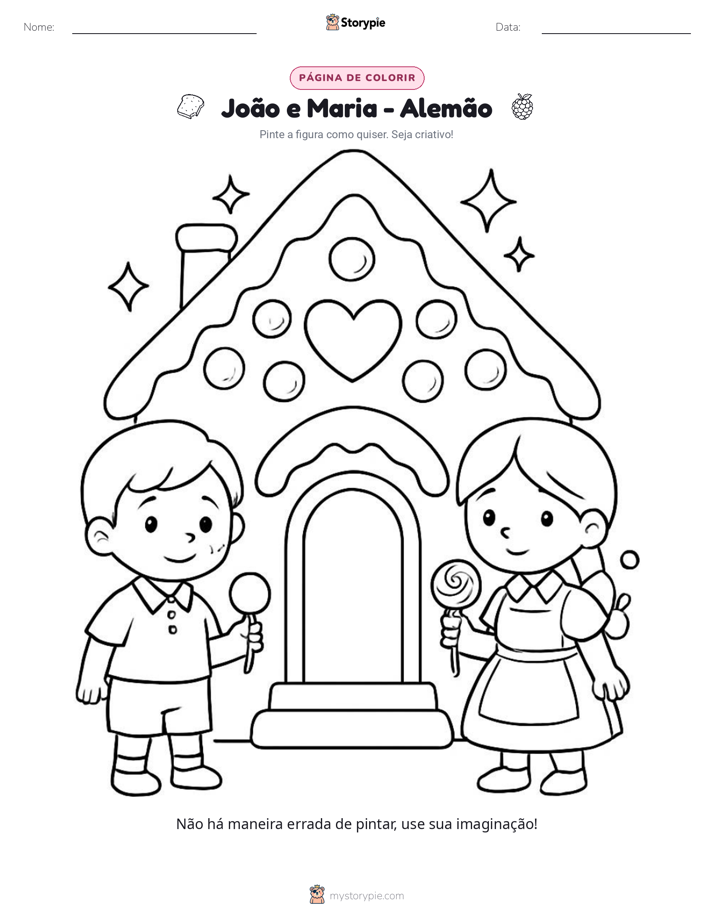 Página para colorir