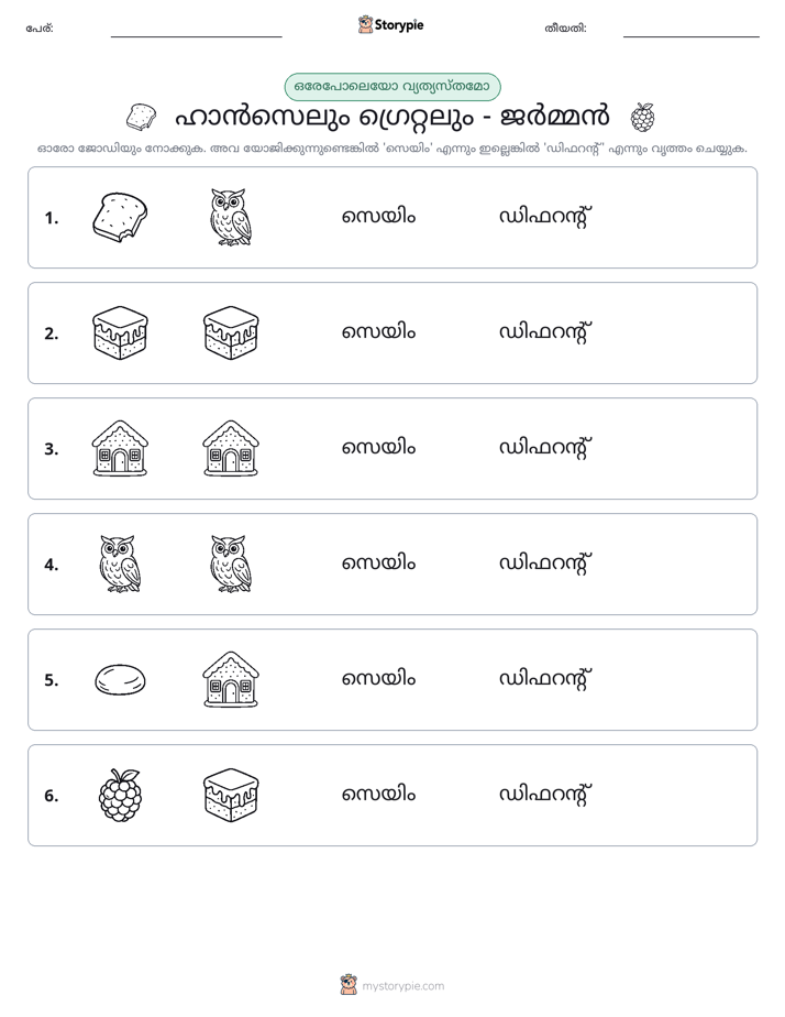 ഒന്നോ വ്യത്യാസമോ