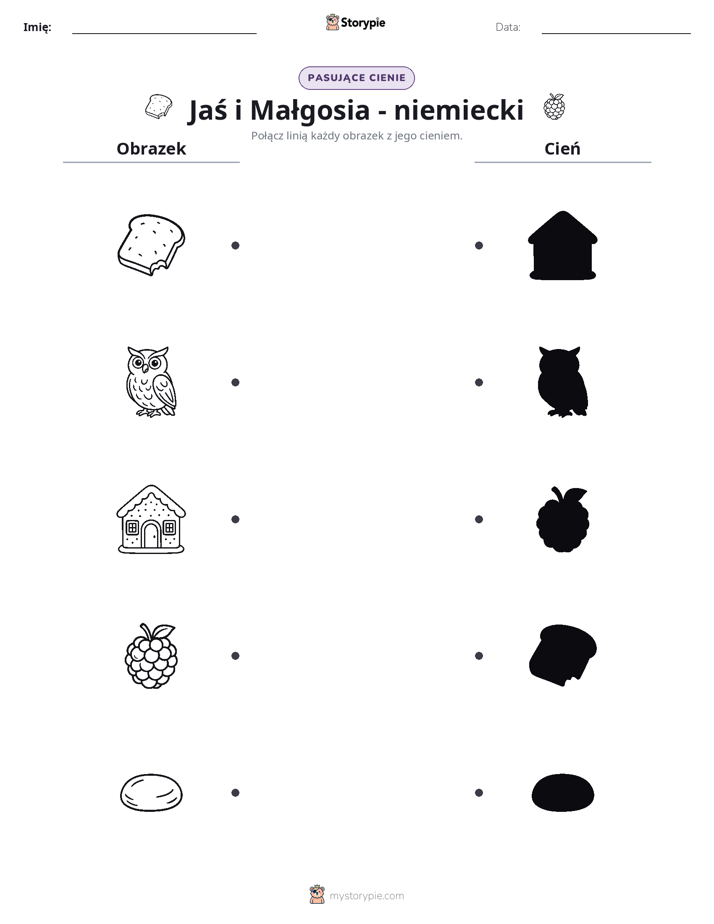 Dopasowanie cieni