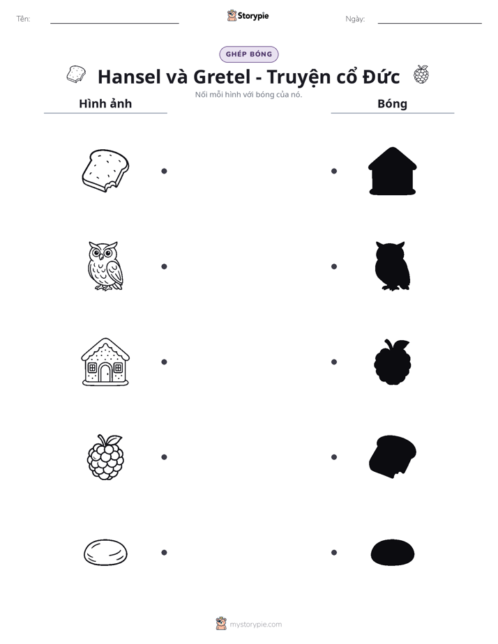 Ghép Hình Bóng