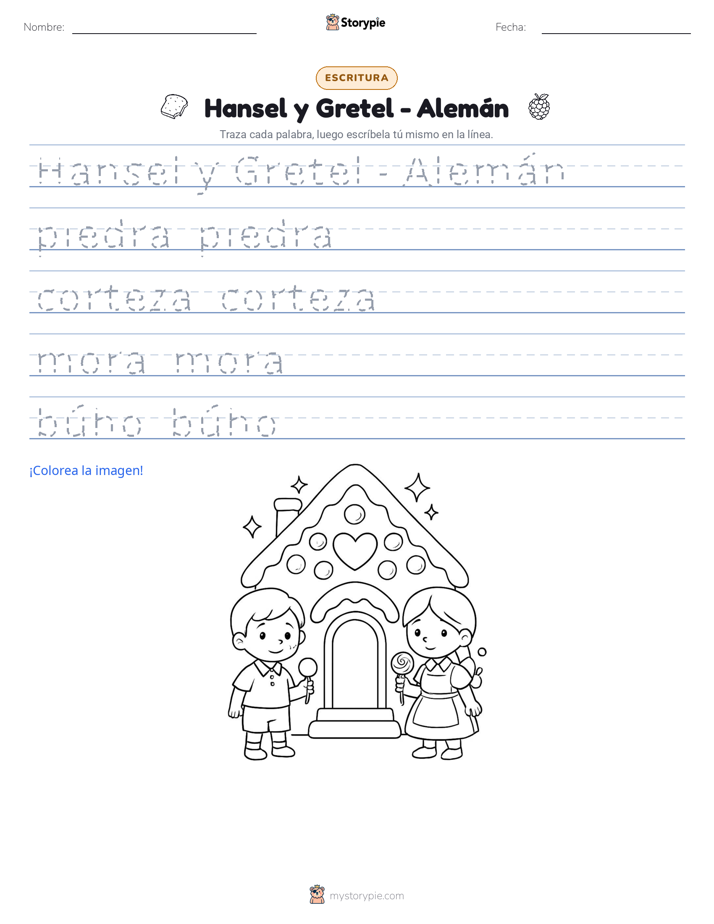 Práctica de Escritura