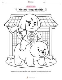Xem trước tài liệu in sẵn Kintarō - Người Nhật