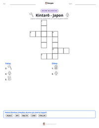 Kintarō - Japon yazdırılabilir çalışma sayfası önizlemesi