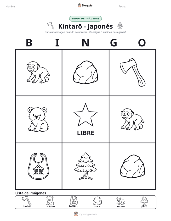 Bingo de Imágenes
