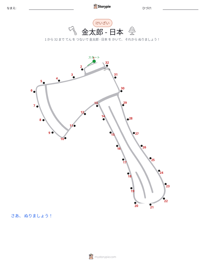 点つなぎ