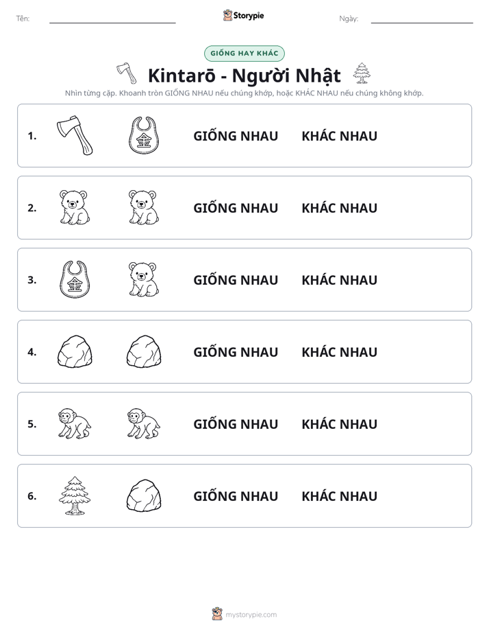 Giống Hay Khác
