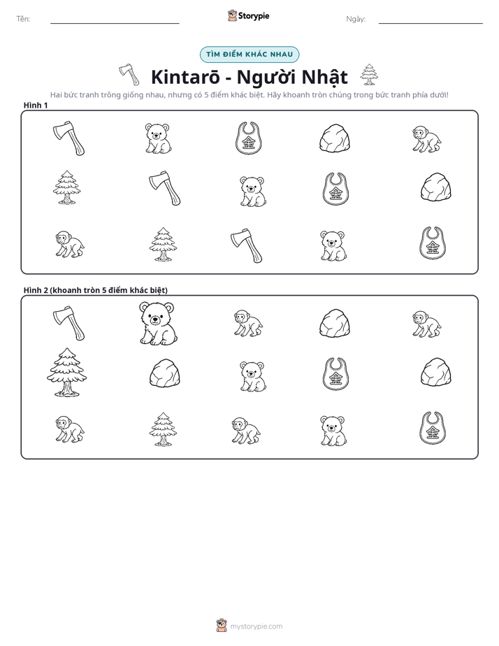 Tìm Sự Khác Biệt