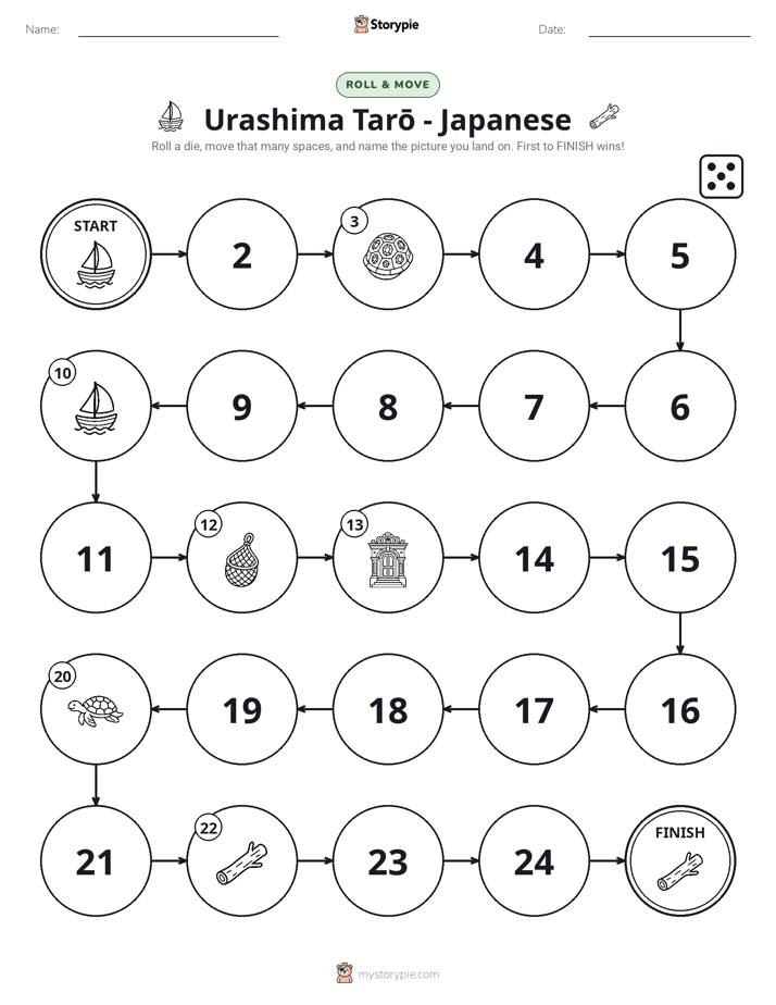 Roll & Move Game