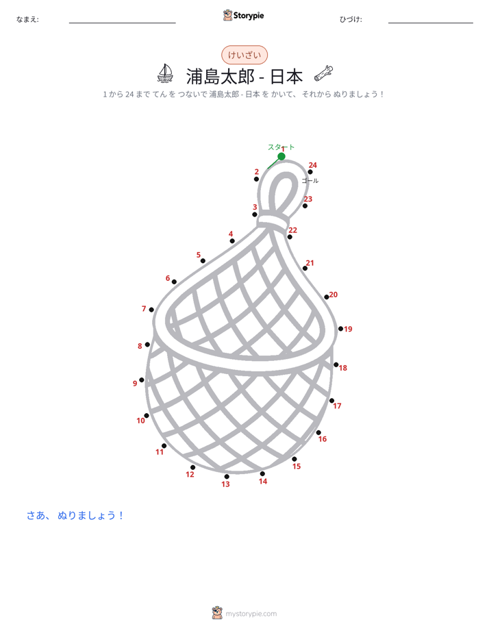 点つなぎ