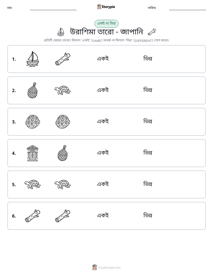 একই বা ভিন্ন