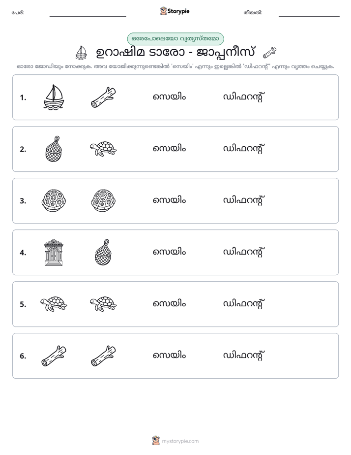 ഒന്നോ വ്യത്യാസമോ