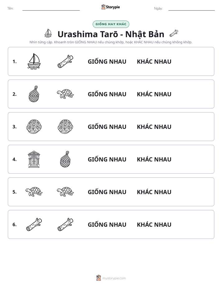 Giống Hay Khác