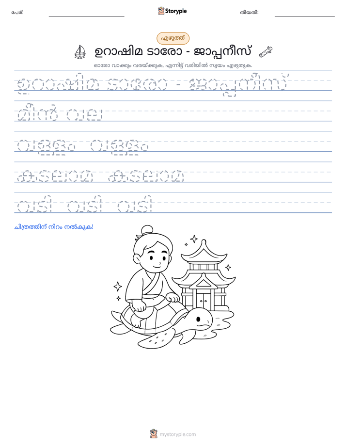എഴുത്ത് പരിശീലനം