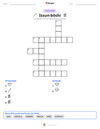 Anteprima della scheda stampabile di Issun-bōshi