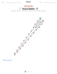 Issun-bōshi druckbare Arbeitsblatt Vorschau