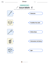 Podgląd drukowalnego arkusza ćwiczeń Issun-bōshi
