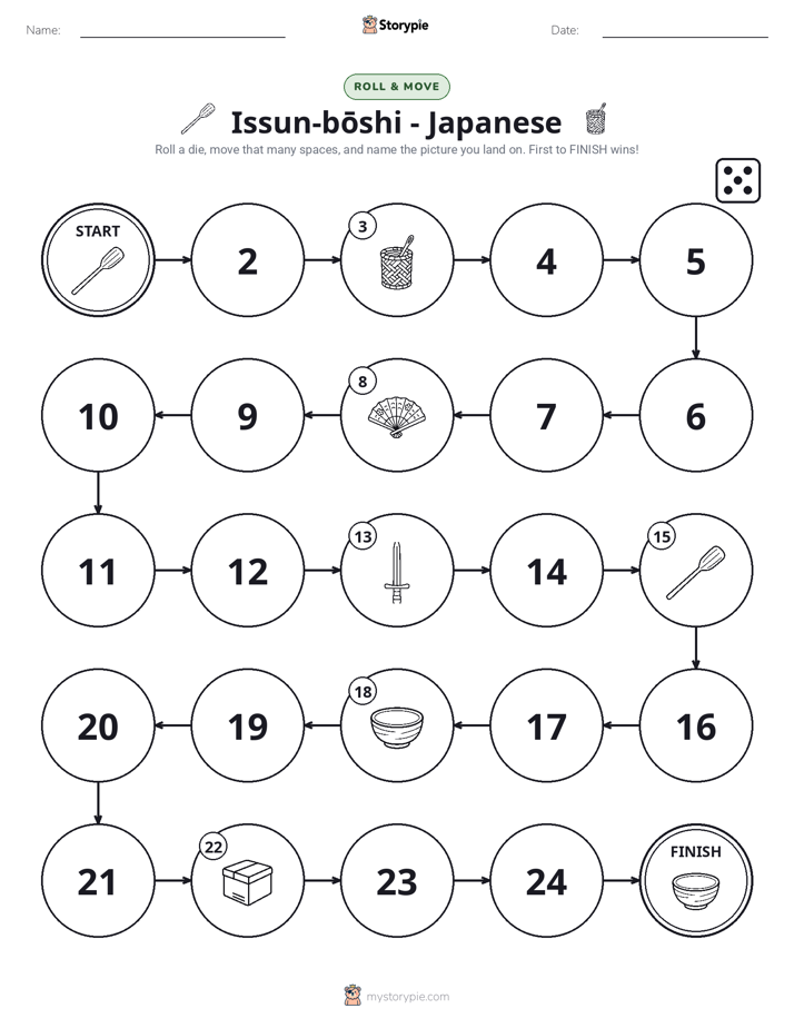 Roll & Move Game