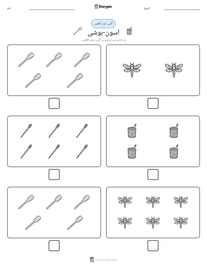 گنیں اور لکھیں