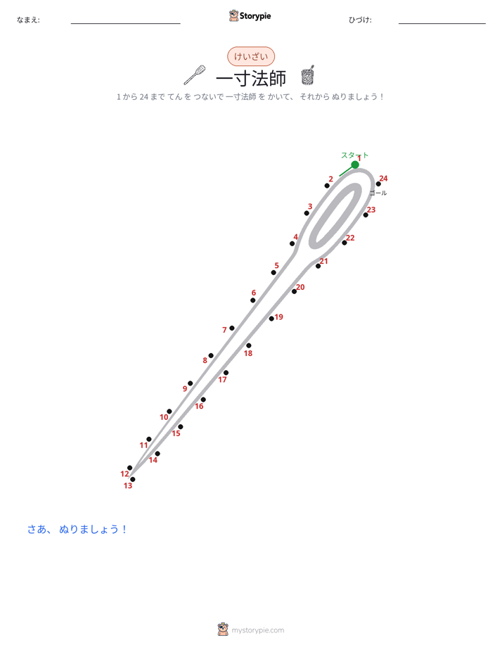 点つなぎ