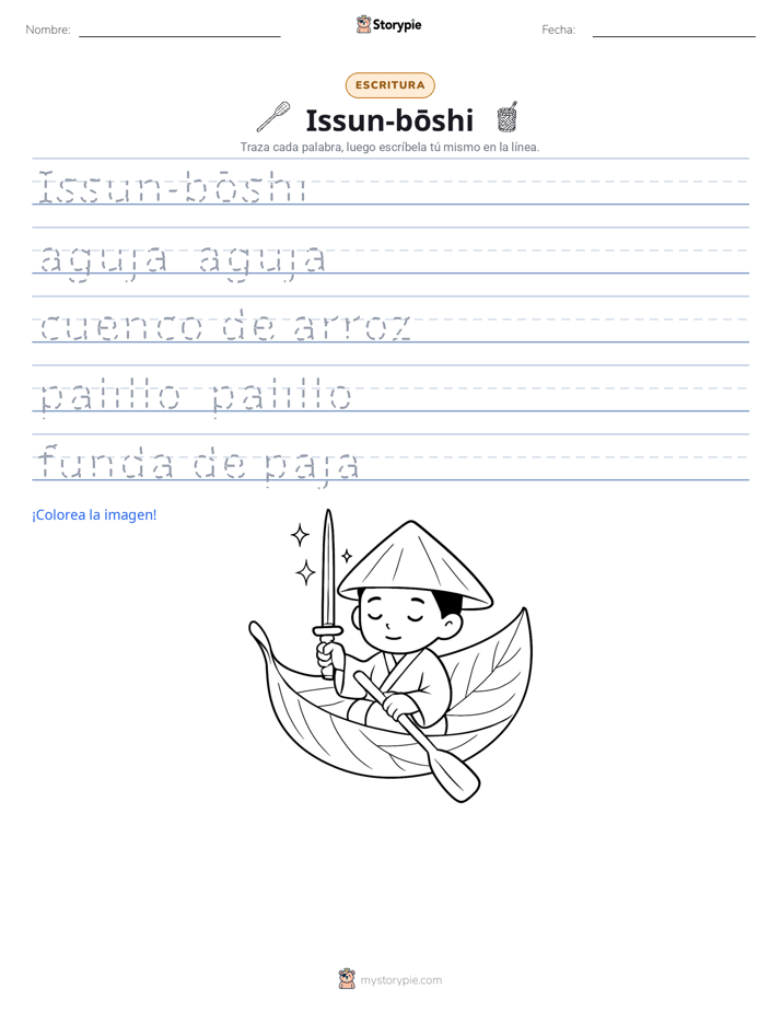 Práctica de Escritura