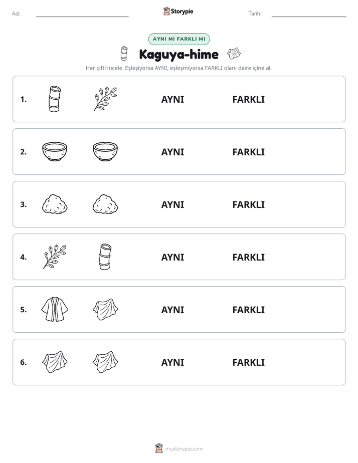 Aynı mı Farklı mı