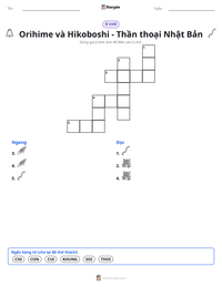 Xem trước tài liệu in sẵn Orihime và Hikoboshi - Thần thoại Nhật Bản