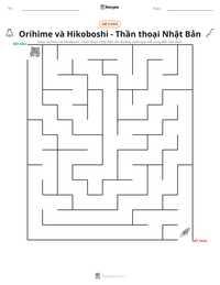 Xem trước tài liệu in sẵn Orihime và Hikoboshi - Thần thoại Nhật Bản