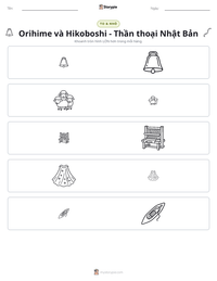 Xem trước tài liệu in sẵn Orihime và Hikoboshi - Thần thoại Nhật Bản
