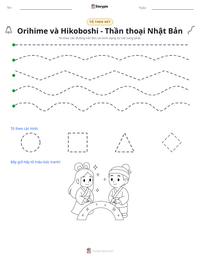 Xem trước tài liệu in sẵn Orihime và Hikoboshi - Thần thoại Nhật Bản