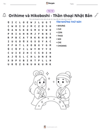 Xem trước tài liệu in sẵn Orihime và Hikoboshi - Thần thoại Nhật Bản
