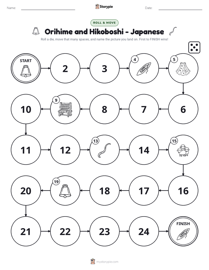 Roll & Move Game