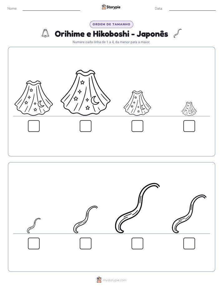 Ordem de Tamanho