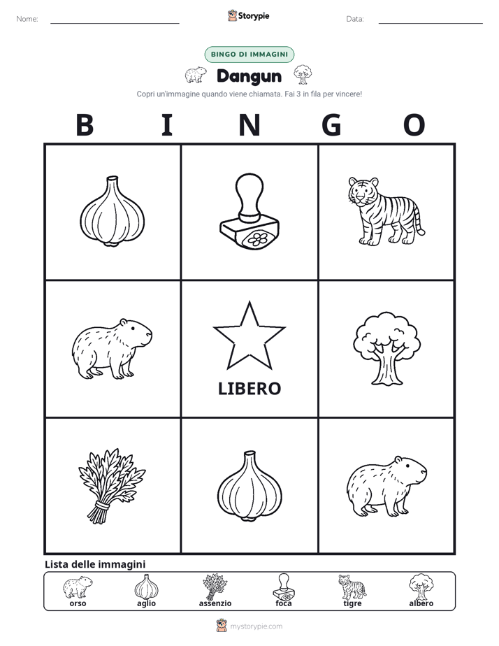 Bingo delle Immagini