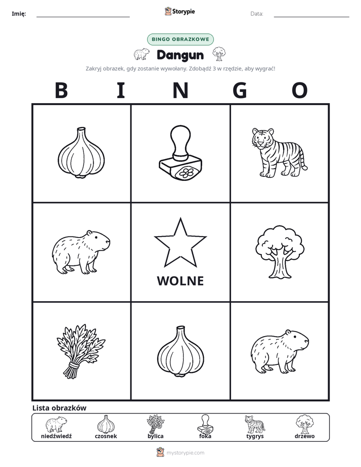 Bingo obrazkowe