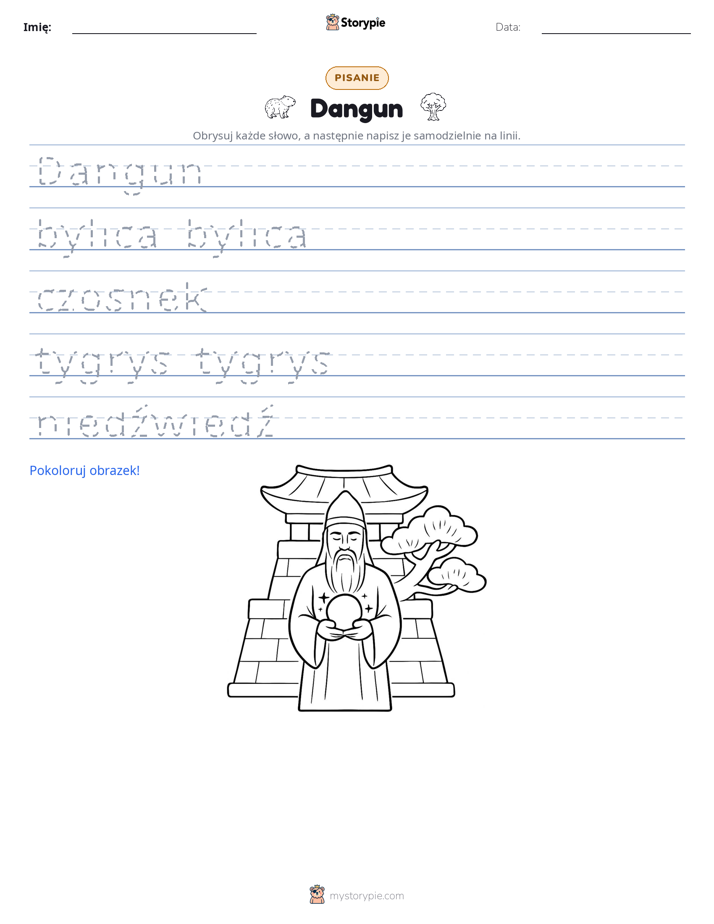 Ćwiczenie Pisania