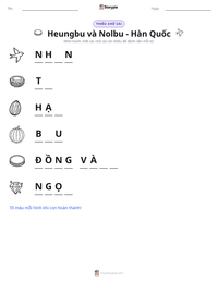 Xem trước tài liệu in sẵn Heungbu và Nolbu - Hàn Quốc