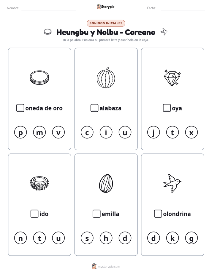 Sonidos Iniciales