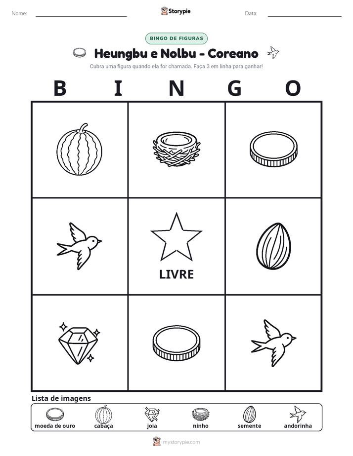 Bingo de Imagens