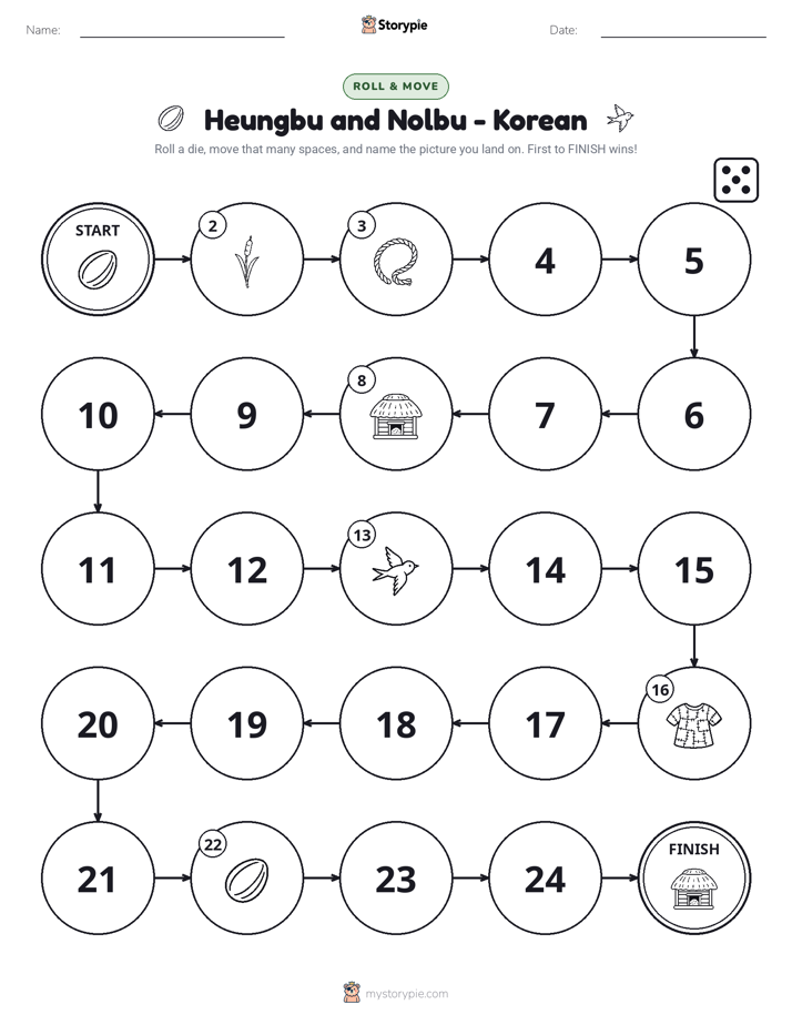 Roll & Move Game